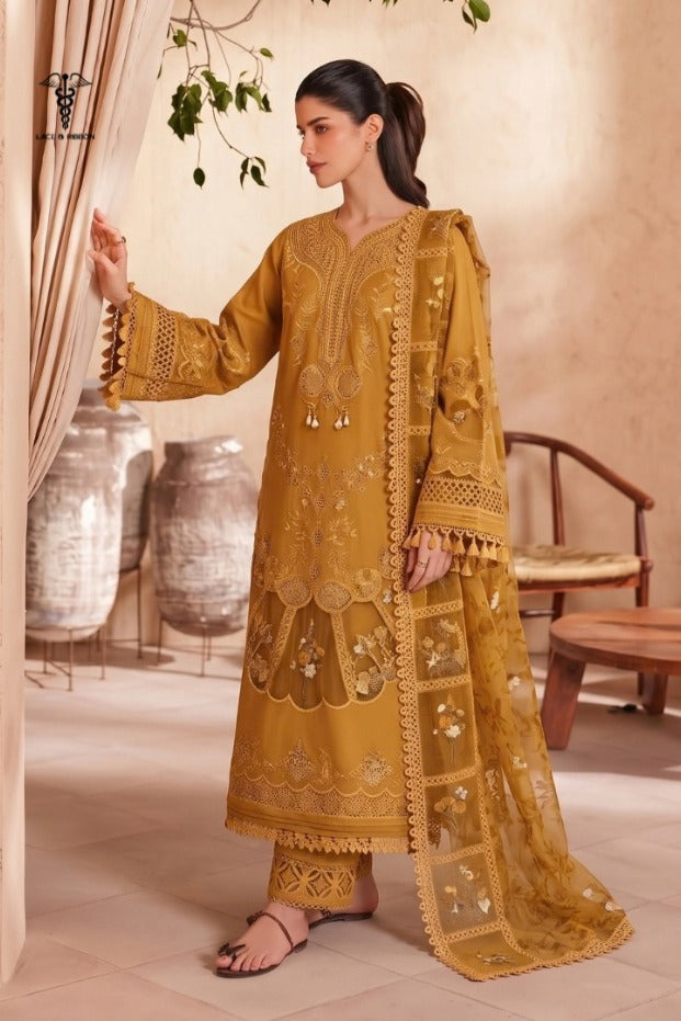LCRB-23 EMBROIDERED DHANAK UNSTITCHED WINTER 3PC