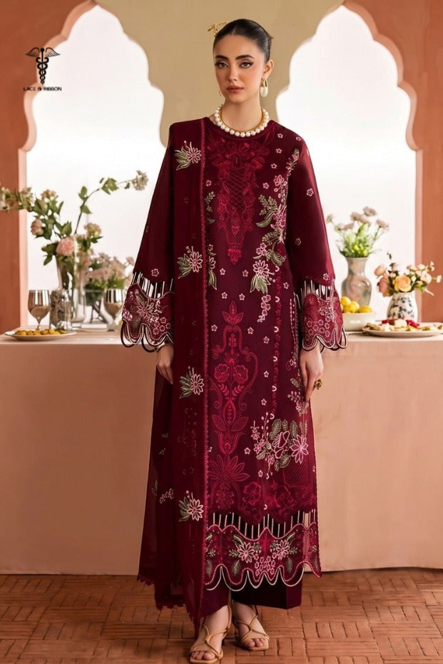 LCRB-24 EMBROIDERED DHANAK UNSTITCHED WINTER 3PC