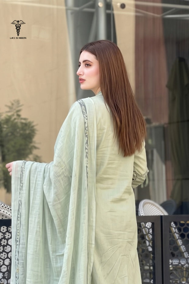 LCRB-26 EMBROIDERED DHANAK UNSTITCHED WINTER 3PC